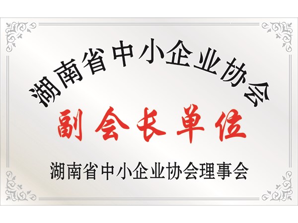 湖南省中小企業(yè)協(xié)會(huì)副會(huì)長單位
